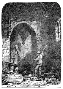 Guy Fawkes Cellar, at Westminster, 1857. Creator: Unknown. Guy Fawkes Cellar, at Westminster, 1857. Creator: Unknown