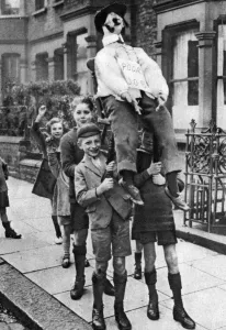 Guy Fawkes Day, London, 1926-1927