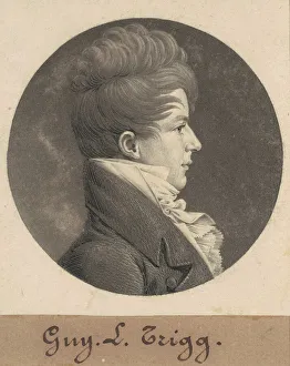 Guy L. Trigg, 1808. Creator: Charles Balthazar Julien Fevret de Saint-Memin