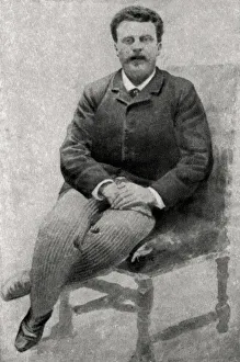 Images Dated 18th May 2009: Guy de Maupassant, French author, 1890