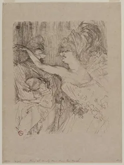 Guy and Mealy, in Paris qui Marche, 1898. Creator: Henri de Toulouse-Lautrec (French