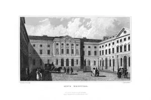 Guys Hospital Prints: Guys Hospital, Southwark, London, 1829. Artist: J Rogers