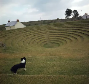 Reverend John Wesley Prints: Gwennap Pit near Redruth, 18th century