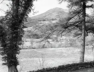 Valley Prints: Gwynant Valley showing Y Lliwedd
