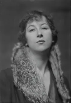 Haughty Prints: Gwynn, Miss, portrait photograph, 1915. Creator: Arnold Genthe