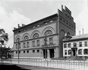 Yale College Prints: The Gymnasium, Yale College, Conn. between 1895 and 1910. Creator: Unknown
