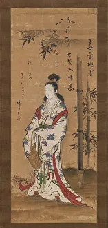 Hanging Scroll Prints: Gyoran Kannon. Creator: Miyagawa Choshun