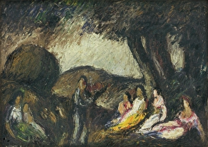 Gipsy Prints: Gypsies, 1920-1929. Creator: Karoly Kotasz