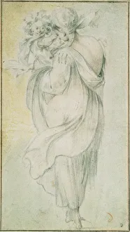 Gypsy with a Child, Early 17th cen Artist: Bellange, Jacques (c. 1575-1616)
