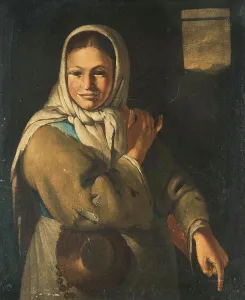 Private Collectionbaroque Prints: Gypsy girl. Creator: Cipper, Giacomo Francesco (1664-1736)