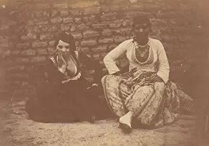 Gipsies Gallery: Two Gypsy Women, 1850s-60s. Creator: Unknown