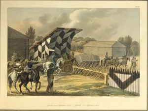 Gzhatsk on September 5, 1812, 1820s. Artist: Faber du Faur, Christian Wilhelm, von (1780-1857) Gzhatsk on September 5, 1812, 1820s. Artist: Faber du Faur, Christian Wilhelm, von (1780-1857)