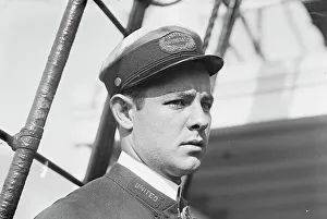 H. Benson - Wireless operator on Merida, between c1910 and c1915. Creator: Bain News Service