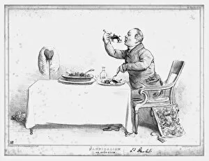 Thomas Mclean Collection: H / Cannibalism, or An Irish Stew, 1833. Creator: John Doyle