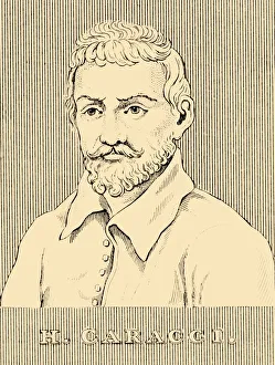 Anibale Caracci Gallery: H. Caracci, (1560-1609), 1830. Creator: Unknown