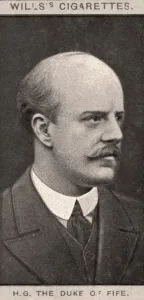 H. G The Duke of Fife, 1908. Artist: WD & HO Wills