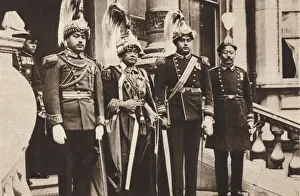 Odhams Press Prints: H. H the Maharaja Bhim Shum Shere Jung Bahadur Rana, 1937