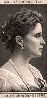 H. I. H The Grand Duchess Serge, 1908. Artist: WD & HO Wills