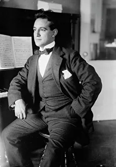 Pinstripe Prints: H. Lazaro, 1917. Creator: Bain News Service