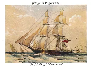 John And Sons Prints: H. M. Brig Waterwitch, 1936. Creator: Unknown