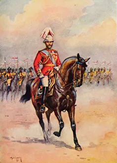 H. M. King George in India, 1913. Artist: AC Lovett