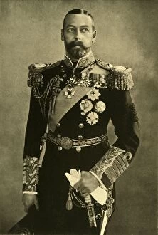 H. M. King George V, 1911, (c1920). Creator: Bassano Ltd