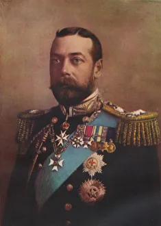 W D Downey Prints: H. M. King George V, 1917. Artist: W&D Downey
