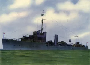 H. M. S. Broke. Creator: Unknown