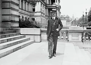 Straw Boater Prints: H. Percival Dodge, between c1910 and c1915. Creator: Bain News Service