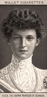 Crown Princess Prints: H. R. H The Crown Princess of Denmark, 1908. Artist: WD & HO Wills