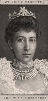 Duchess Of Fife Prints: H. R. H The Duchess of Fife, 1908. Artist: WD & HO Wills