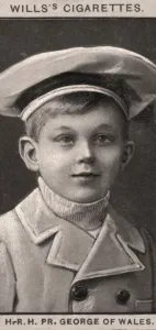 H. R. H, PR, George of Wales, 1908. Artist: WD & HO Wills
