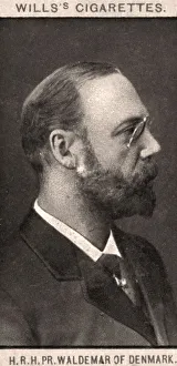 H. R. H, PR. Waldemar of Denmark, 1908. Artist: WD & HO Wills