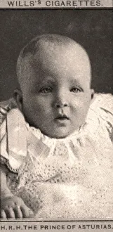 H. R. H The Prince of Asturias, 1908. Artist: WD & HO Wills