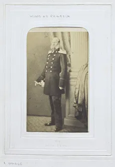 Wilhelm Friedrich Ludwig Prints: H. R. H. the Prince of Prussia, Prince-Regent, 1860-69. Creator: L. Hse & Company