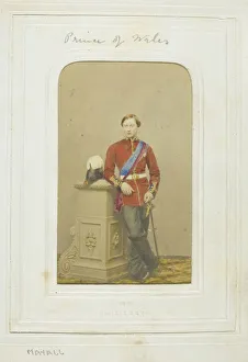 Mayall John Jabez Edwin Prints: H. R. H. The Prince of Wales, 1860-69. Creator: John Jabez Edwin Mayall