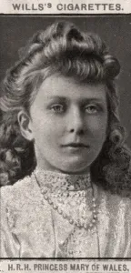 H. R. H Princess Mary of Wales, 1908. Artist: WD & HO Wills