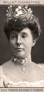 H. R. H Princess Waldemar of Denmark, 1908. Artist: WD & HO Wills
