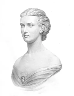 Smollett Prints: H. R. H. The Princess of Wales, 1859. Artist: William Roffe