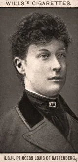 H. S. H Princess Louis of Battenberg, 1908. Artist: WD & HO Wills