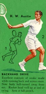 Instructions Prints: H. W. Austin - Backhand Drive, c1935. Creator: Unknown