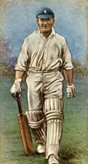 Batsman Collection: H. W. T. Hardinge (Kent), 1928. Creator: Unknown