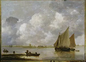 Activity Prints: Haarlem Sea, 1656. Creator: Jan van Goyen