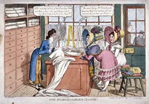 C Williams Prints: The haberdasher dandy, London, c1818. Artist: C Williams