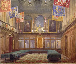 Livery Company Prints: Haberdashers Hall, Gresham Street, City of London, 1895. Artist: John Crowther