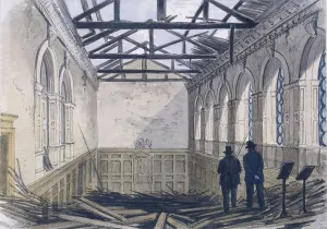 Rubbish Prints: Haberdashers Hall, London, 1864