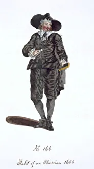 Puritan Prints: Habit of an Oliverian 1650