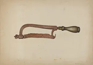 Poffinbarger Paul Collection: Hack Saw, c. 1938. Creator: Paul Poffinbarger