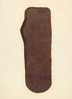 Hacking Axe, c. 1938. Creator: Fred Hassebrock