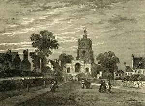 Hedge Gallery: Hackney Church, c1876. Creator: Unknown